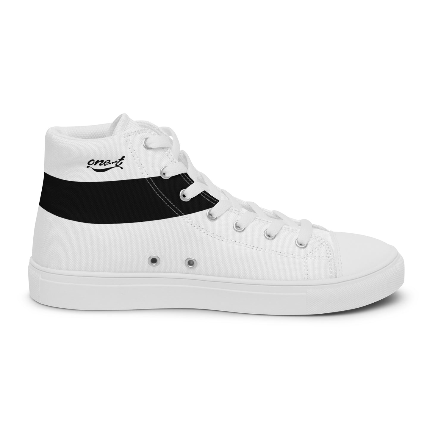 Men’s high top canvas shoes