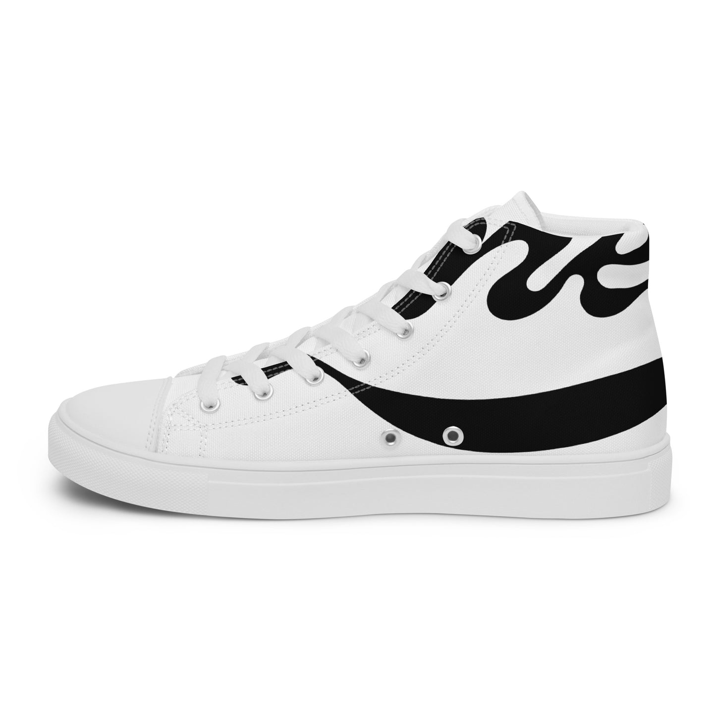 Men’s high top canvas shoes