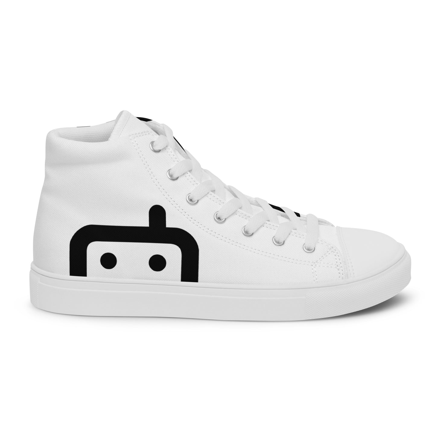 Men’s high top canvas shoes